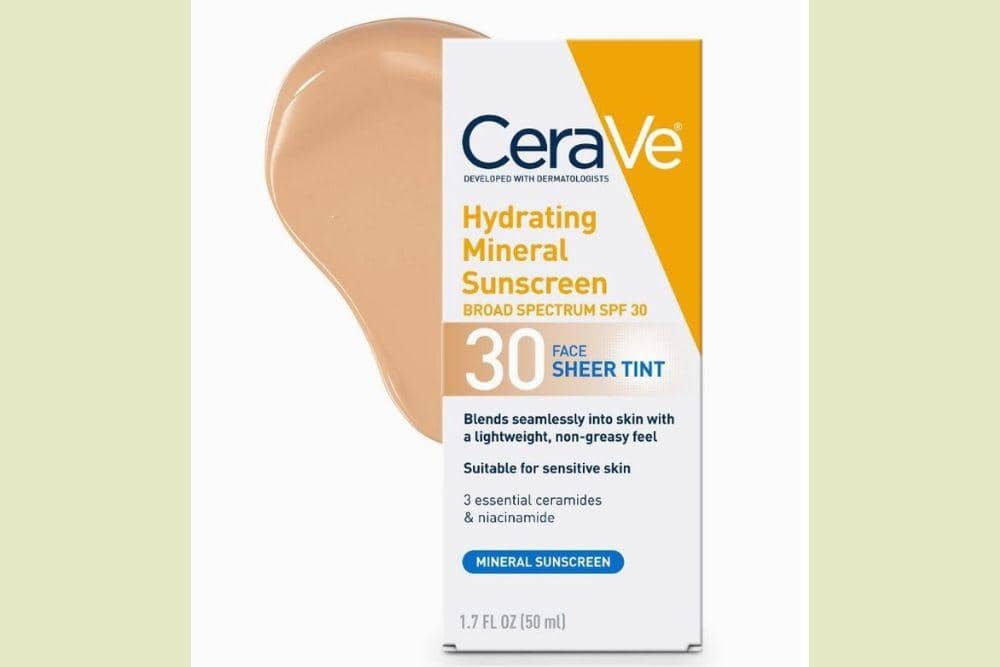 cerave.com/Tinted Sunscreen Terbaik