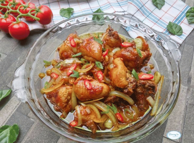 ilustrasi ayam goreng mentega (instagram.com/syaharah)