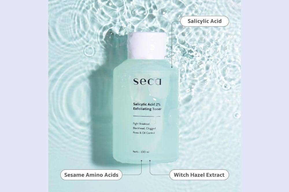 instagram.com/secaskin/Toner Salicylic Acid