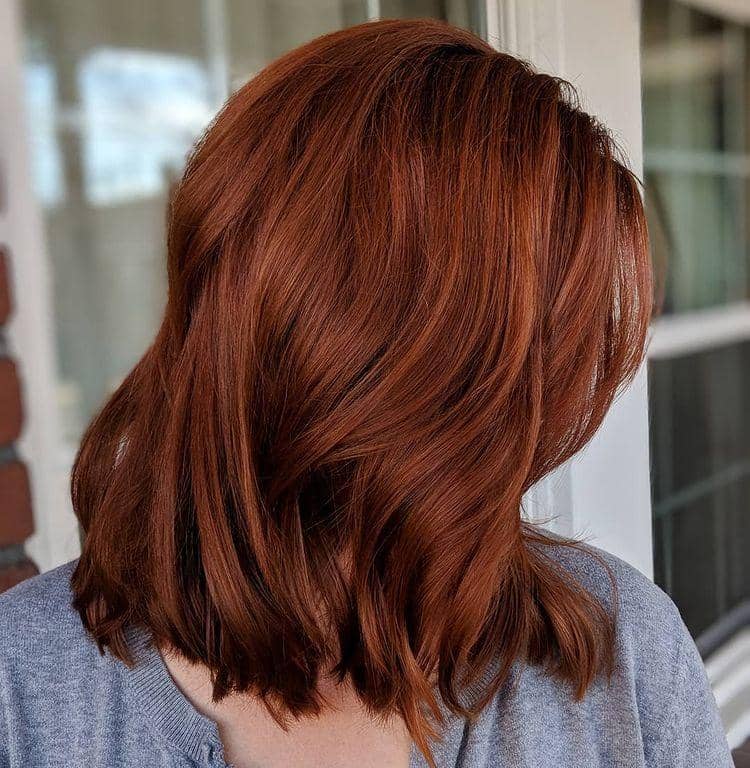 warna rambut yang bikin wajah cerah