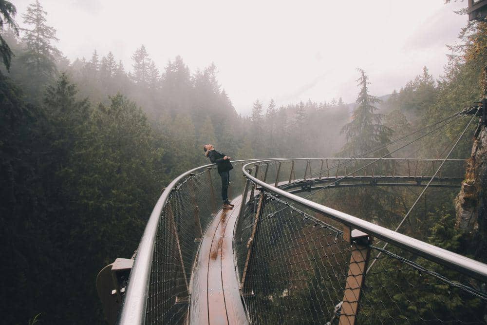 Capilano Suspension Bridge (unsplash.com/Tim Trad)