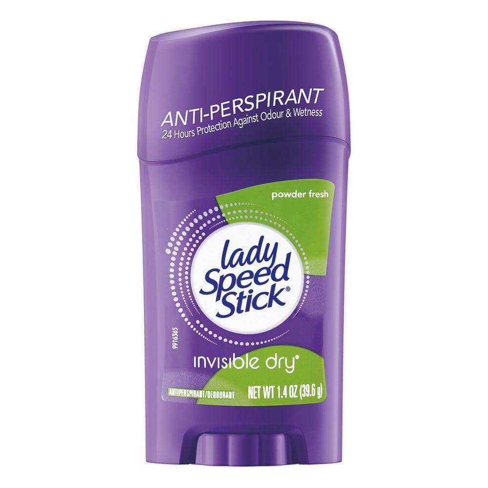 Lady Speed Stick Invisible Dry Antiperspirant Deodorant Powder Fresh 