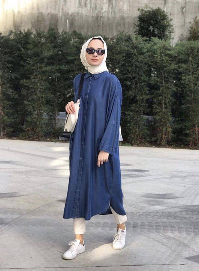 baju navy cocok dengan jilbab warna apa