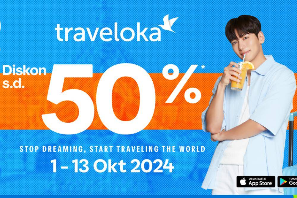 Liburan Akhir Tahun Makin Hemat dengan Traveloka 10.10 Travel Fest
