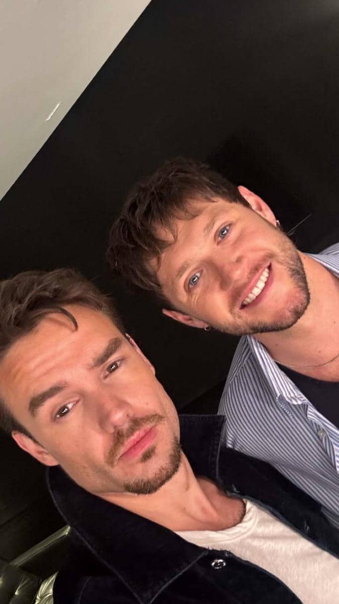 momen terakhir Liam Payne nonton konser Niall Horan di Argentina (snapchat.com/liampayne)