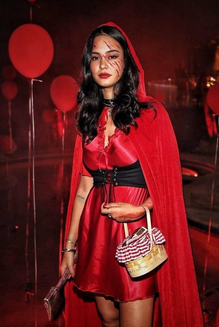Kostum Halloween Little Red Riding Hood