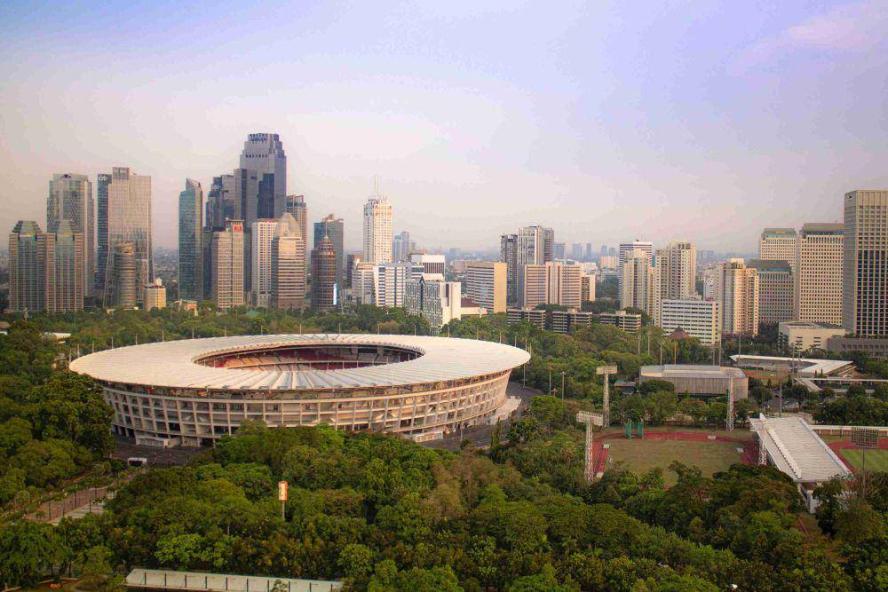 Stadion Gelora Bung Karno. (Unsplash.com/Dino Januarsa)