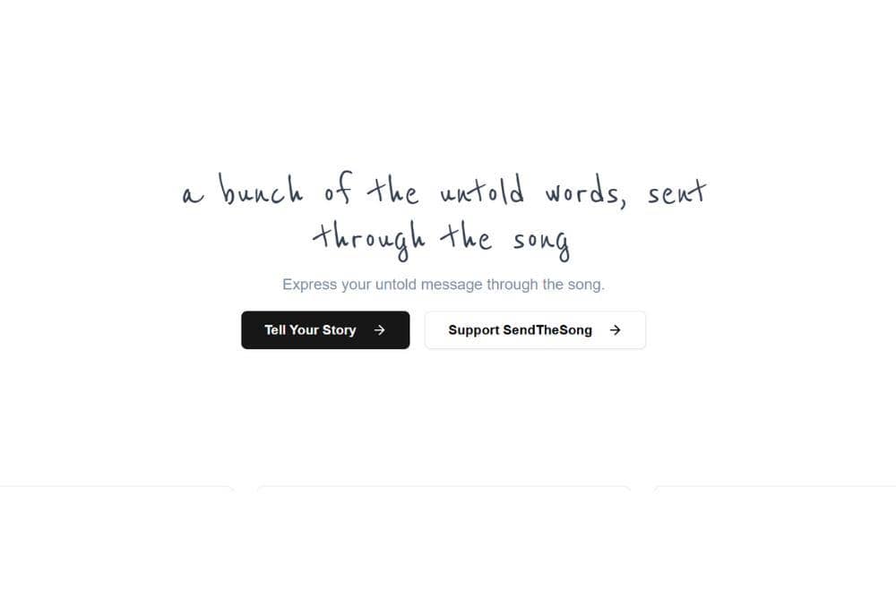 sendthesong.xyz