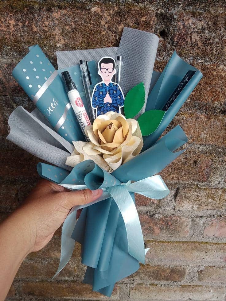 Contoh Buket Hari Guru 