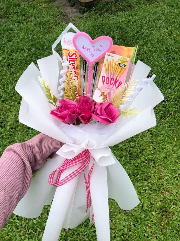 Contoh Buket Hari Guru 