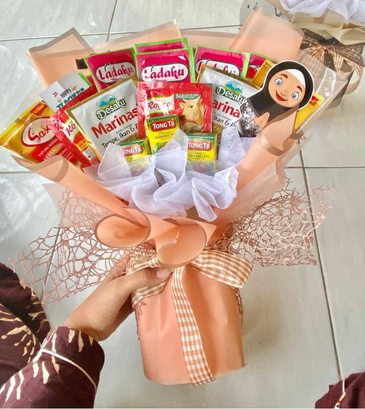 Contoh Buket Hari Guru 