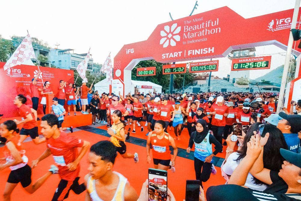 popbela.com/IFG Labuan Bajo Marathon