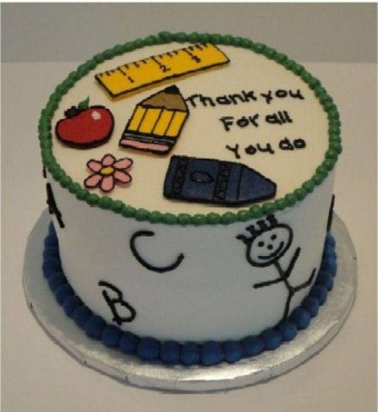 Kue Hari Guru menggemaskan