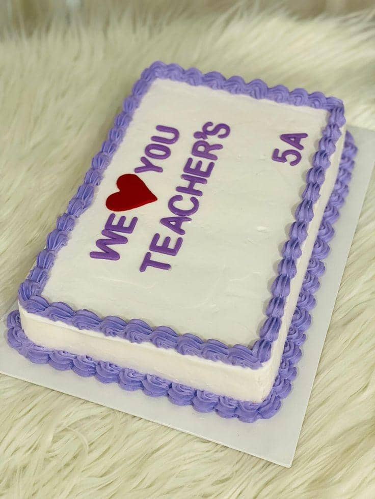 Kue Hari Guru minimalis