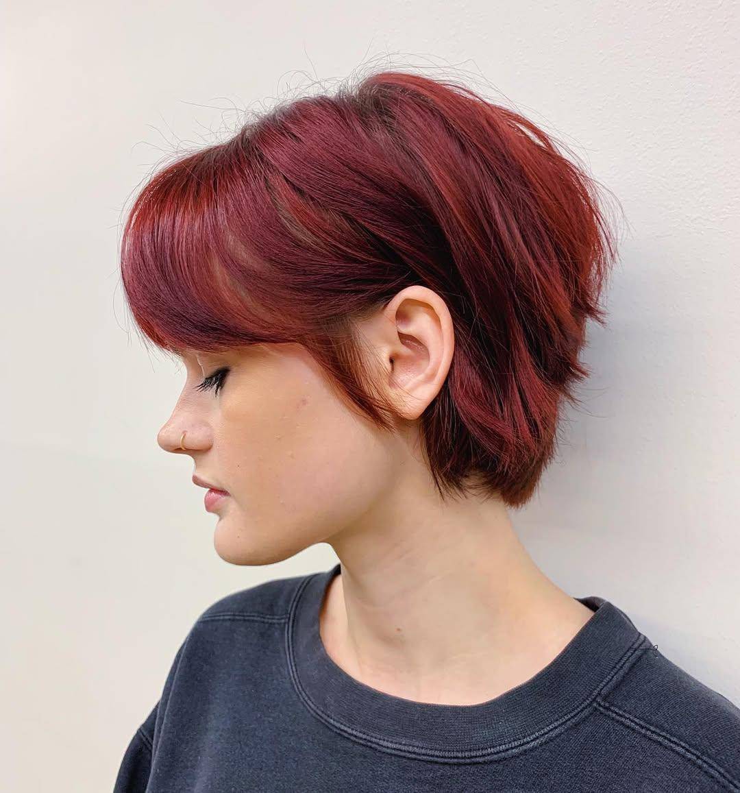 model rambut bixie