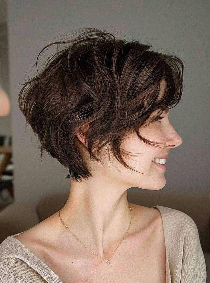 model rambut bixie