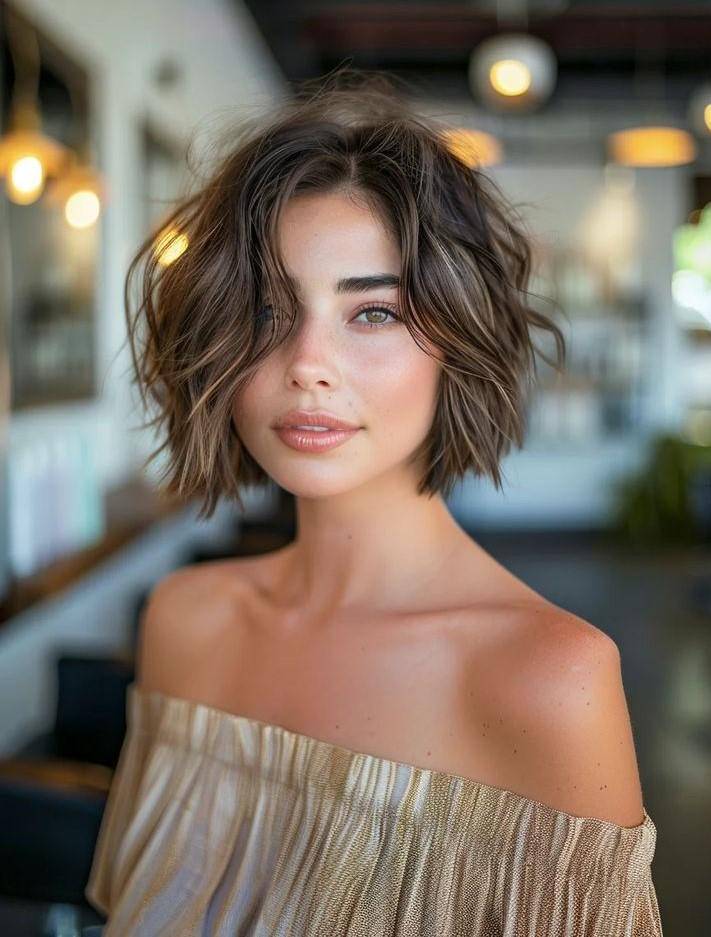 model rambut bixie