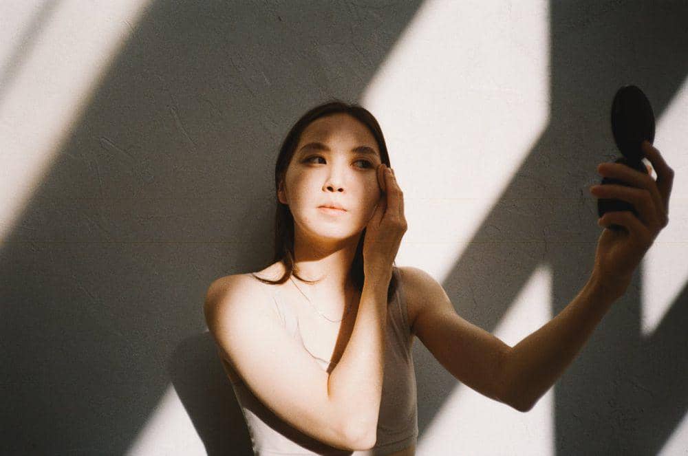 ilustrasi menggunakan cushion