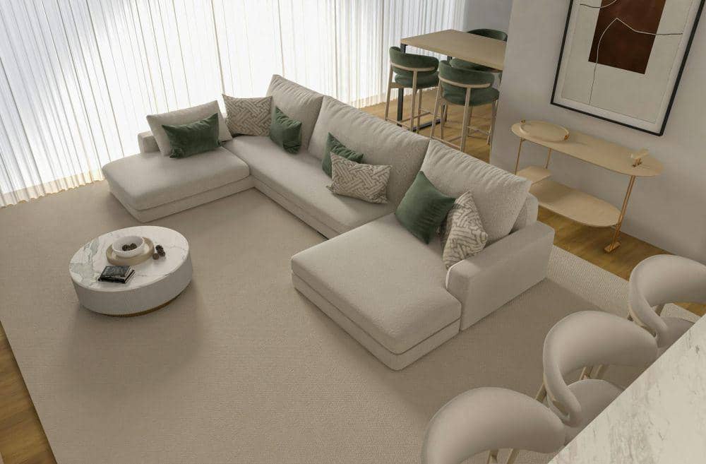 ilustrasi sofa berbahan linen (pexels.com/Wilcle Nunes)