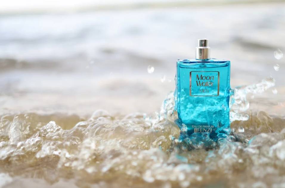 ilustrasi parfum aroma ozonic