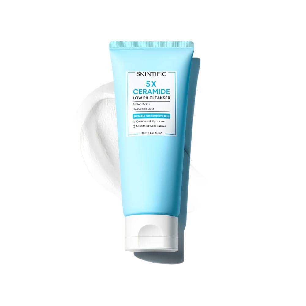 Skintific 5X Ceramide Low pH Cleanser Facial Wash Sensitive Skin (dok. SKINTIFIC)