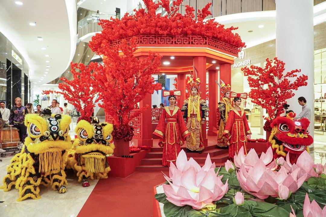 Tahun Baru Imlek di Senayan City dengan Program "Harmony in Bloom"