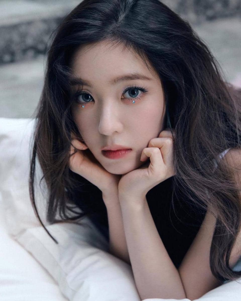 ilustrasi make up Cold Girl Glam