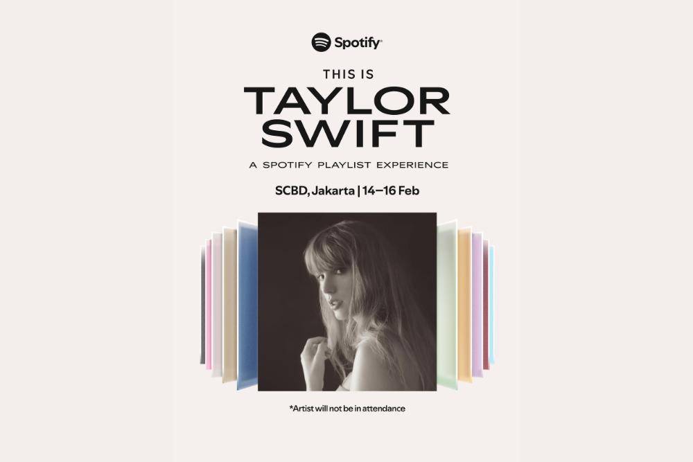 Be Ready! Spotify Gelar Taylor Swift Playlist Experience di Jakarta
