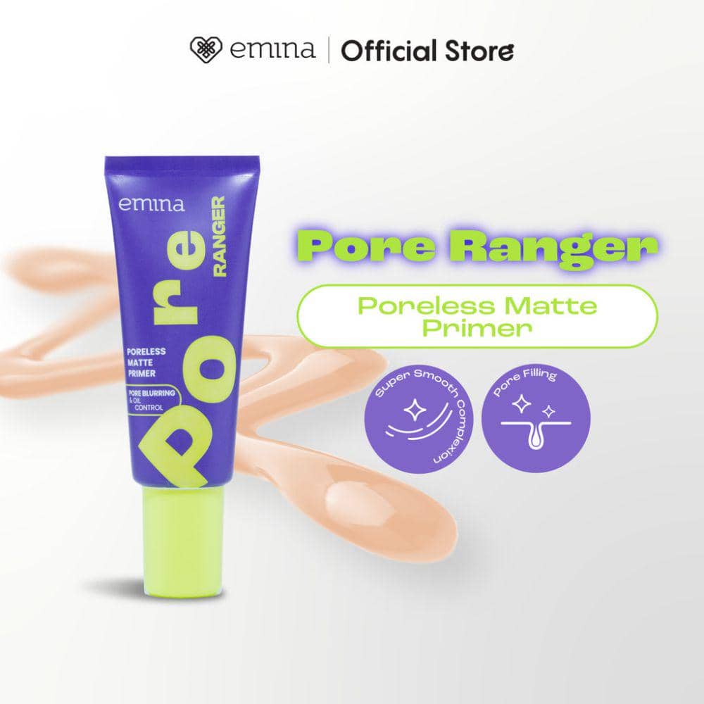 Emina Pore Ranger Total Blur Hydraglow Primer untuk kulit berminyak