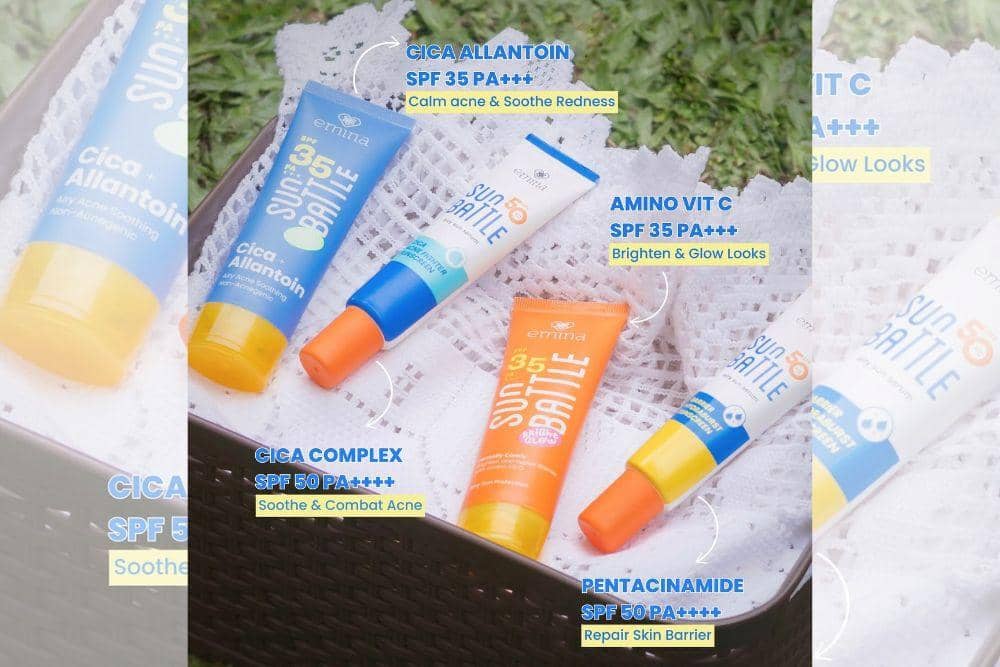 sunscreen emina untuk umur berapa