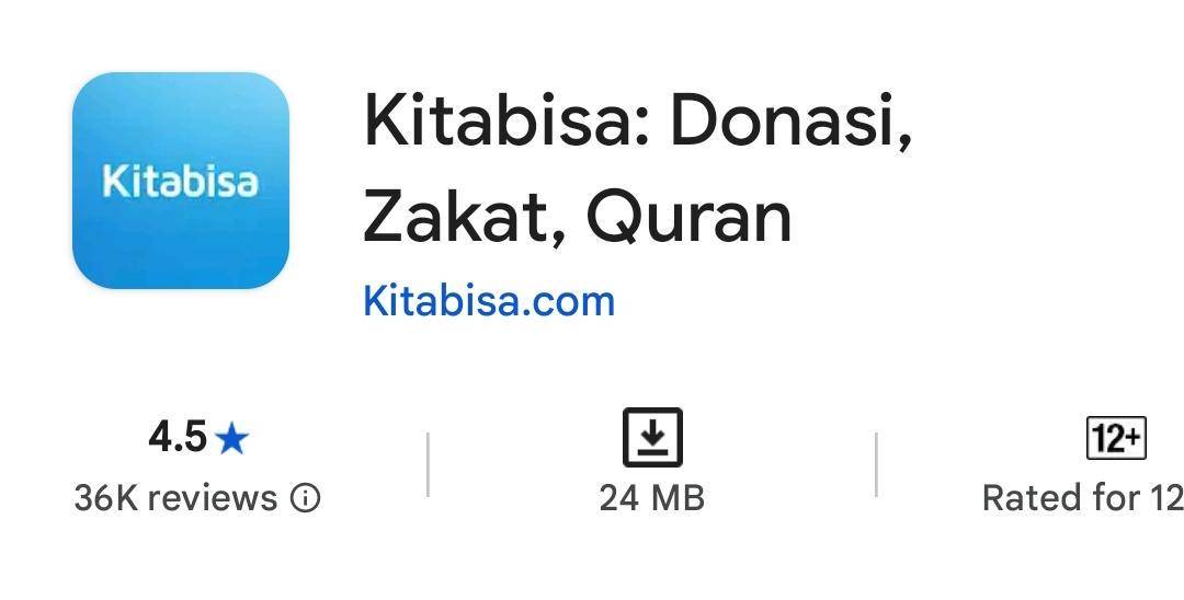 Google Play/Kitabisa.com