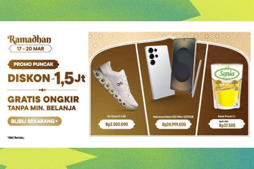 Rayakan Lebaran dengan Promo Spesial di Puncak Ramadan Sale Blibli!