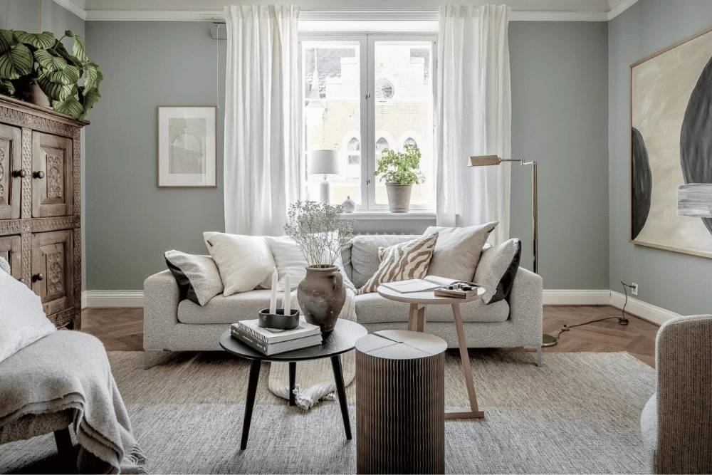 6 Warna Cat Ruang Tamu yang Sejuk, Clean, dan Modern