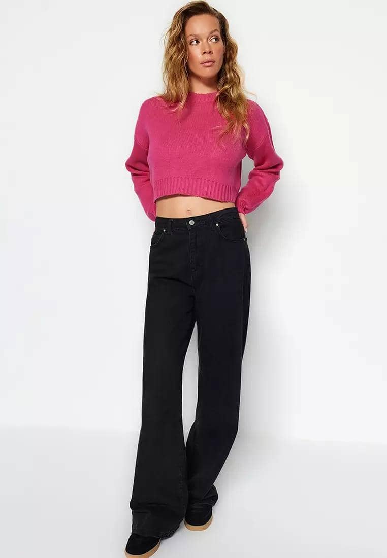 OOTD kulot hitam dan sweater