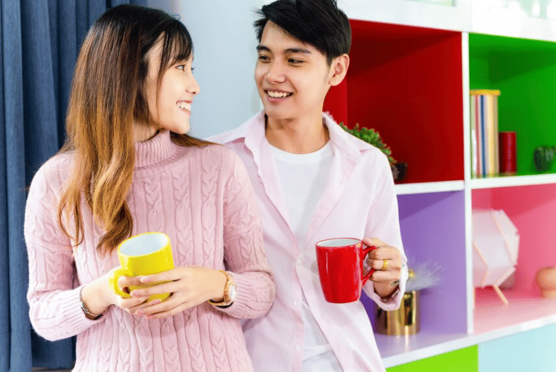 ilustrasi komunikasi suami istri (freepik.com/jcomp)