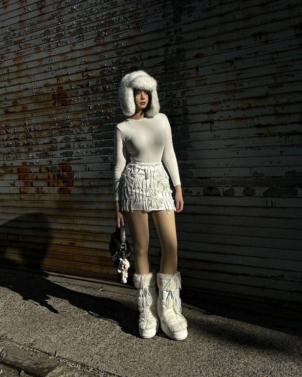 gaya streetwear ala Tamara Dai 