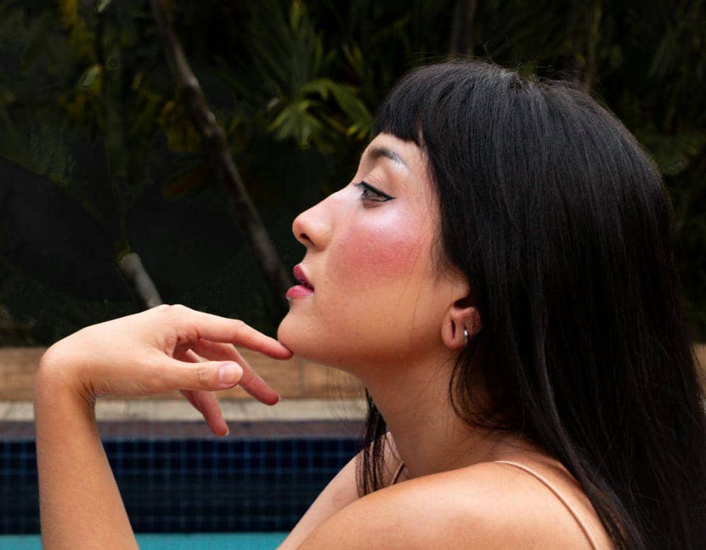 Ilustrasi blush blindness