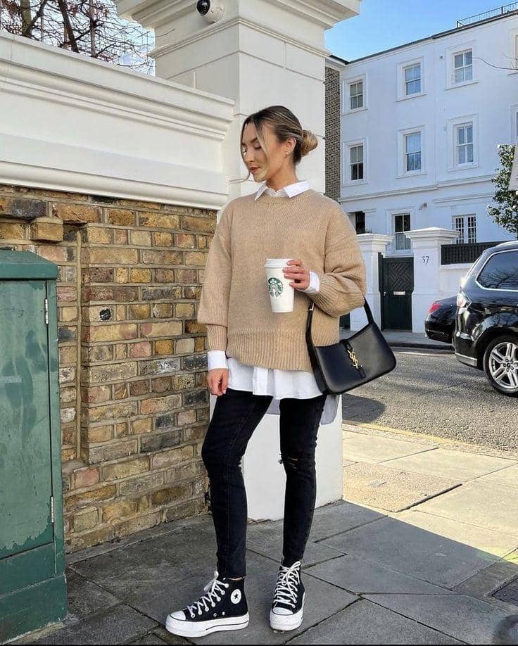 sneakers high-top dan low-top