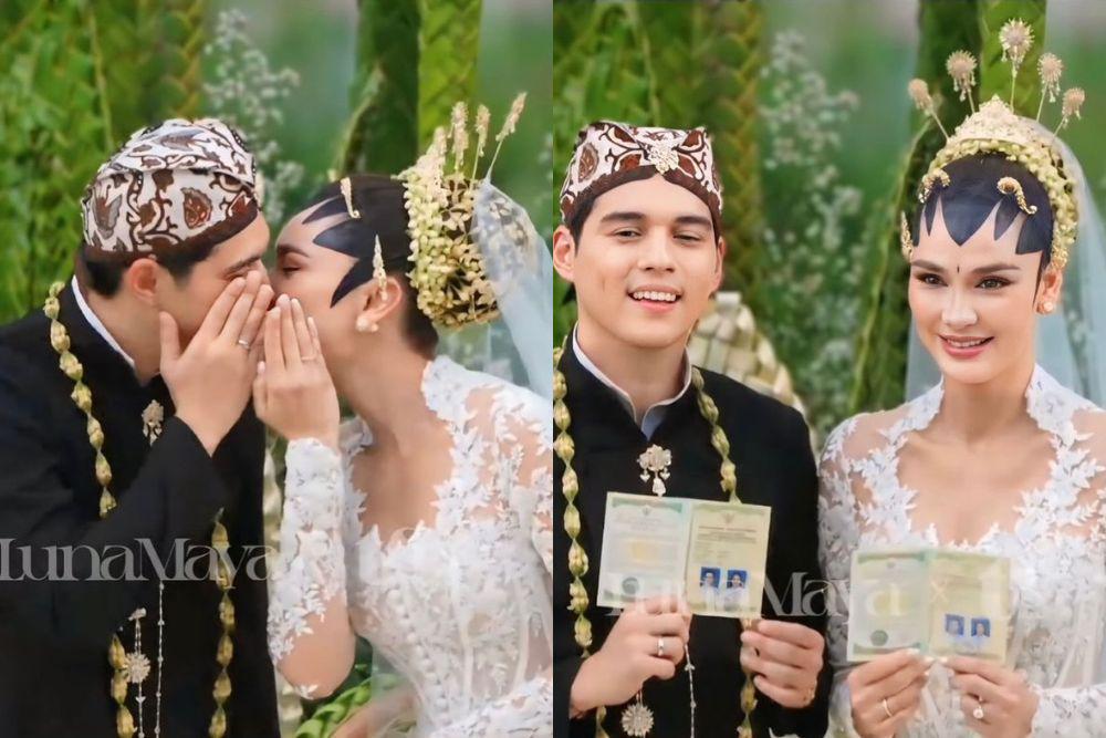 Luna Maya dan Maxime Bouttier