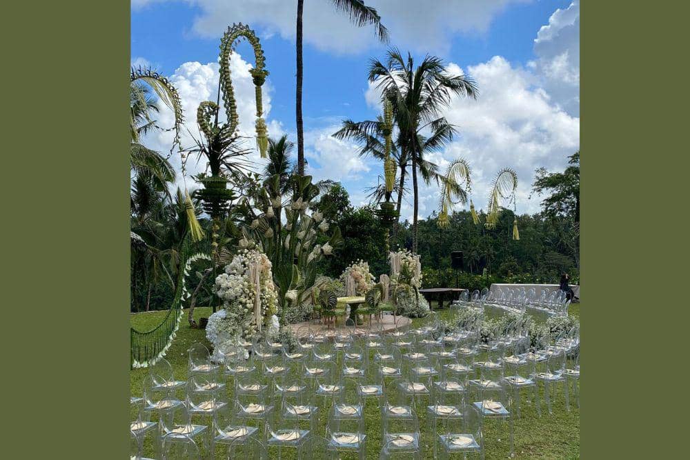 Pernikahan Luna Maya dan Maxime Bouttier