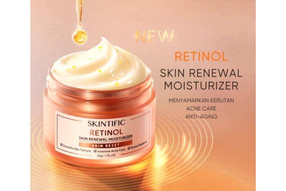 moisturizer yang mengandung retinol