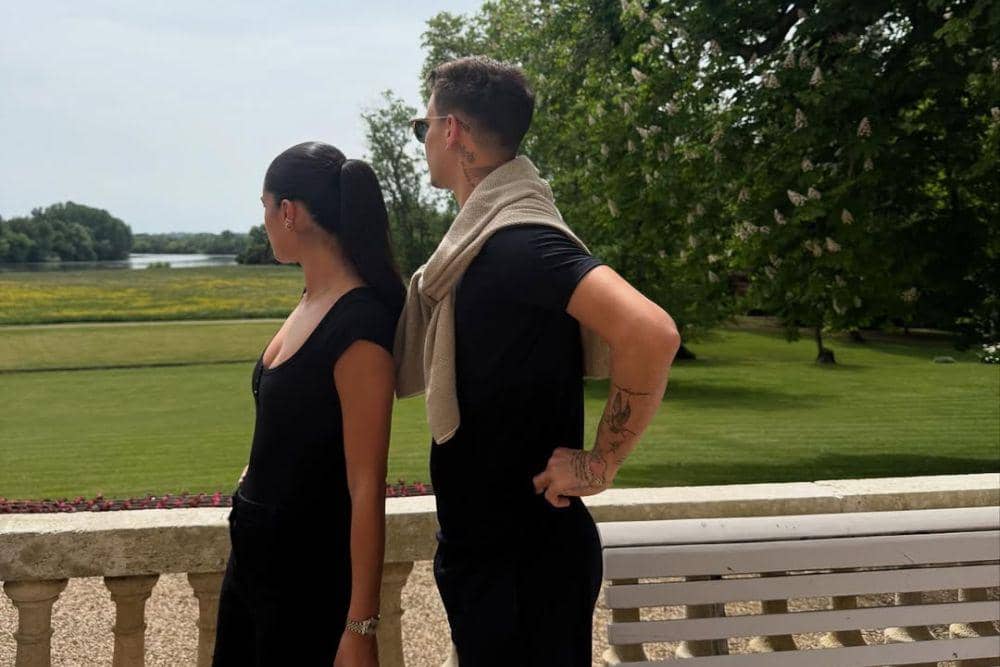 Romeo Beckham dan Kim Turnbull