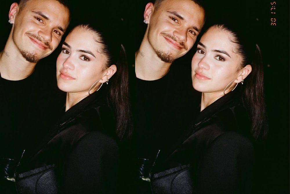 Romeo Beckham dan Kim Turnbull