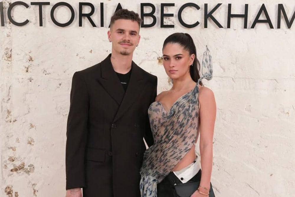 Romeo Beckham dan Kim Turnbull