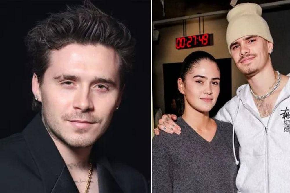 Romeo Beckham dan Kim Turnbull