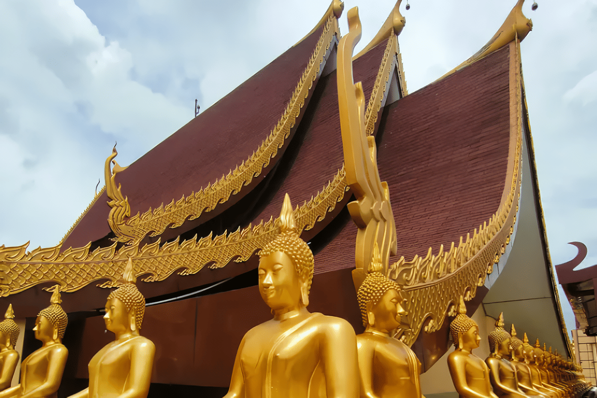 Nampak luar Vihara Hemadhiro Mettavati