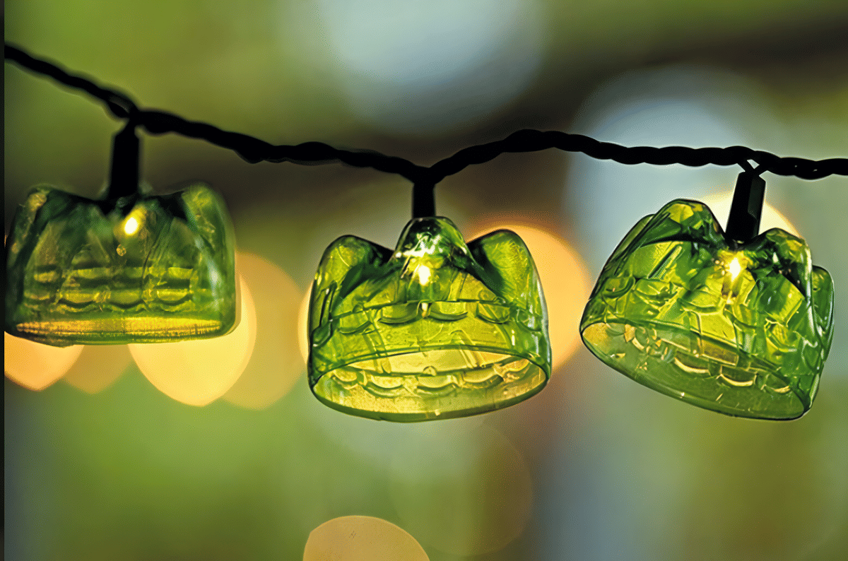 Lampion menggunakan botol sprite bekas