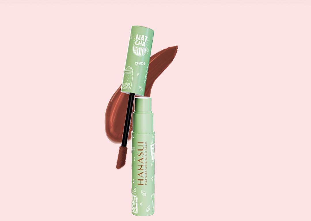 Hanasui Mattedorable Lip Cream Matcha Latte 06 Matchachoco