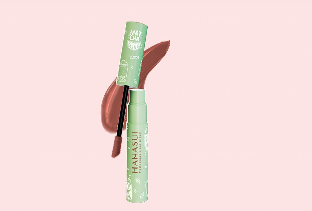 6 Shade Baru Lipstik Hanasui Matcha, Mattedorable Perasaan Matcha Better
