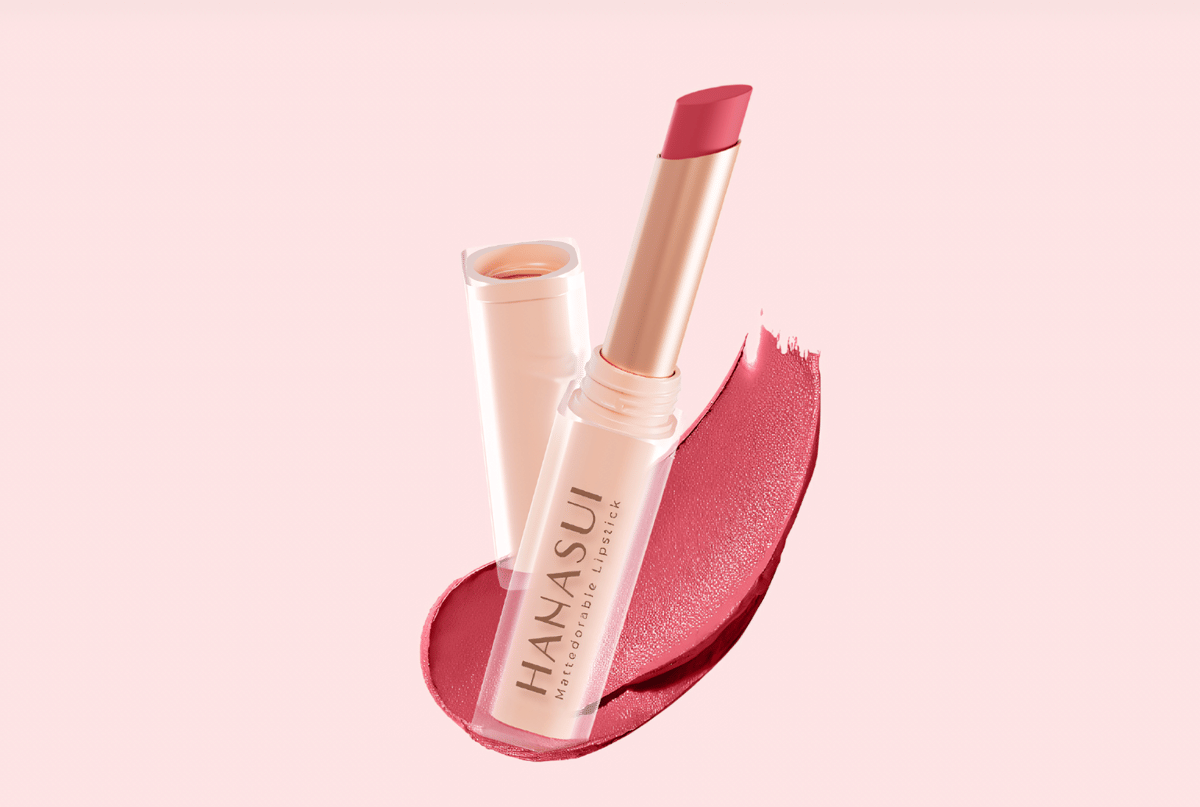 Hanasui Mattedorable Lipstick 107 Pop